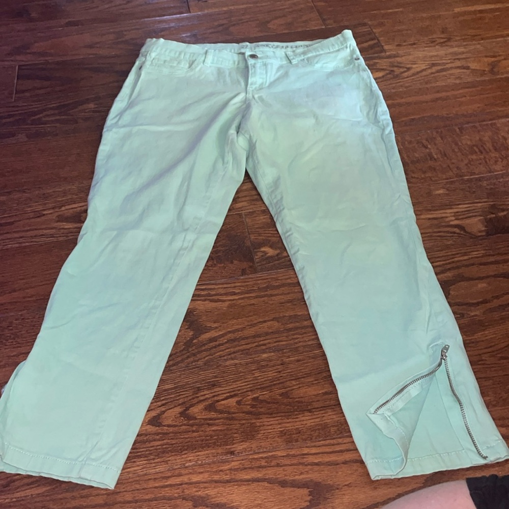Women’s Light Blue Ankle Leggings Jeans